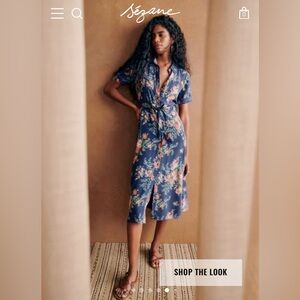 NWOT Beautiful Sezane Adele Palomba Floral Print 4 36 Originally $235